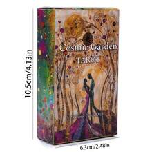 Cosmic Garden Tarot Deck 78 Cards Fortune Telling Game Card Divination Fate Party Family Board Game