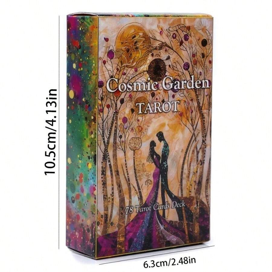 Cosmic Garden Tarot Deck 78 Cards Fortune Telling Game Card Divination Fate Party Family Board Game
