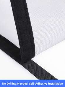 [1 Pack]Gray Window Screen – Hook & Loop Easy Install, Removable & Washable, Breathable Durable Mosquito Net For Bedroom, Living Room, Balcony - Grey - View 6