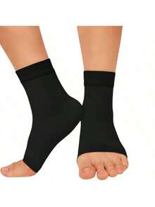 High-Quality Ankle Support Socks With Arch And Ankle Compression Design, Open Toe Elastic Foot Support, Suitable For Daily Wear And Outdoor Activities - Multicolor - View 7