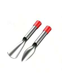 2pcs/3pcs Garden Trowel, Planting Flower Shovel, Outdoor Weeding Digging Cleaning Brush Set, Lawn Mower Cleaning Tools