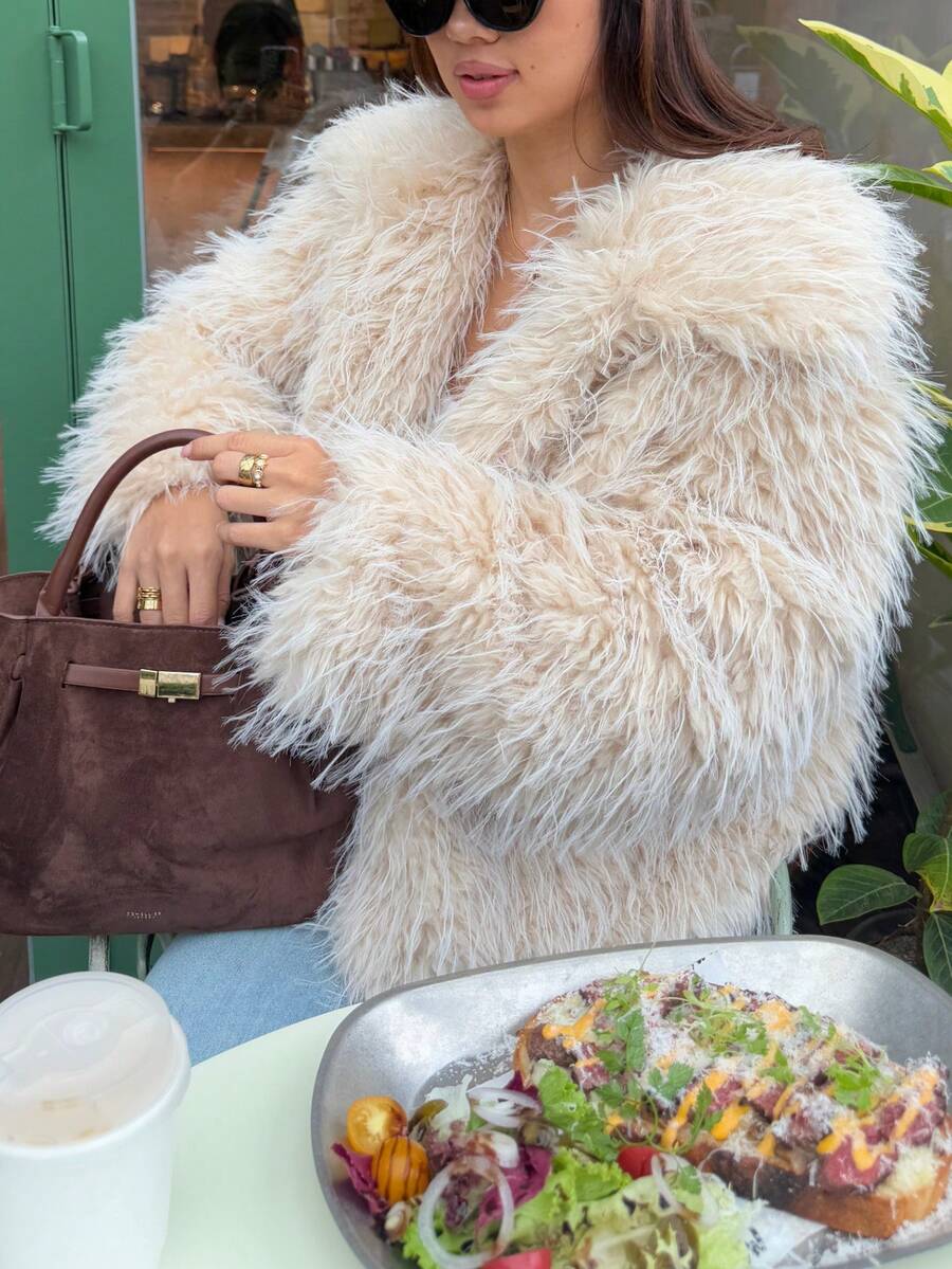 Women's New Loose Faux Fur Jacket, Versatile Style