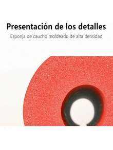 Almohadilla para sentadillas con barra para entrenamiento de fuerza, almohadilla para sentadillas antideslizante con hebilla de nailon incorporada - Negro - Ver 8