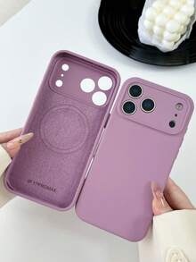 奢华液态硅胶磁吸手机壳，兼容 17 Pro Max、17 Pro、17 Air、17、16 Plus、15、14、13、12 Pro Max、11，支持无线充电，触感顺滑