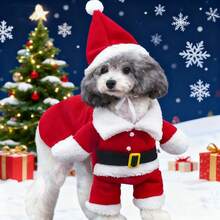 Christmas Pet Clothes, Warm Cat & Dog Holiday Outfits For Autumn/Winter