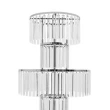 2PCS Flower Stand, Crystal Flower Stand, 5-Tier Acrylic Flower Stand,43.3in Height Metal Pedestal Stands For Table Chandelier Centerpiece Wedding, Party Events Home Decor - Clear, Silver - 查看 6