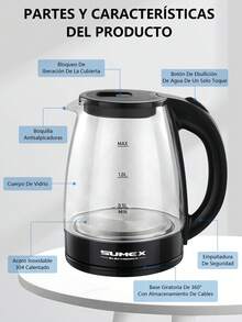 Electric Kettles - US A Type Plug(110-127V) - View 12