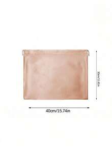 Polyester Satin Dustproof Drawstring Bag For Jewelry,Silk Dustproof Drawstring Travel Storage Pouch,Portable Clothing Shoes Drawstring Bundle Pockets, High Capacity Dust Bags For Handbags,Self-Sealed Drawstring Storage Bag, Travel Supplies, Storage And Organization,Portable Dustproof Bag