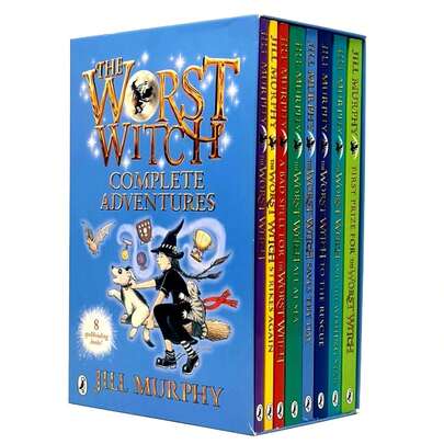 The Worst Witch Complete Adventure 8 Books Collection Set By Jill Murphy