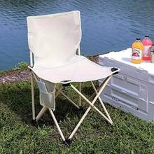 Multifunktionaler Klappstuhl, leicht und tragbar mit Aufbewahrungstasche, verstärkter Stahlrahmen, geeignet für Camping, Angeln, Strand, Hof, Garten, Campingstuhl, leichtes Design, platzsparende Möbel, faltbares Design, hochwertige Verarbeitung