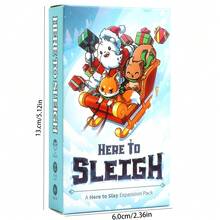 Here To Sleigh: Here To Slay Expansion Pack Card Games Board Games Party Entertainment Game