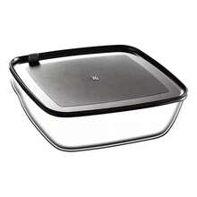 Refratário 29 X 24 Cm De Vidro  Com Tampa Qualidade Top