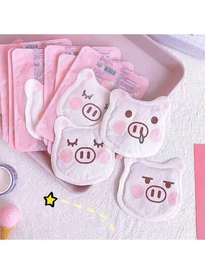 20/10/1pc Cartoon Warm Stickers Warm Baby Stickers Cute Heating Warming Patches Cold-Proof Wormwood Self-Heating Warm Patches Special-Shaped Warm Patches Can Assist In Keeping Warm And Warm During Menstruation And Colds, Warming The Belly, Stomach, Back, And Waist