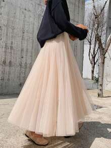 一件塔夫绸长款连衣裙，适合舞会、万圣节、角色扮演和正式场合，有白色、粉色、酒红色、浅粉色和亮粉色可选。 - 彩色 - 查看 8