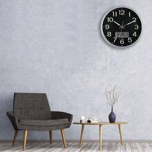 Wall Clocks - Green Light/silver Housing - View 8