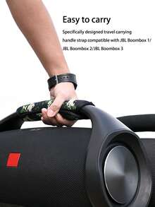 Speaker Handle Cover Compatible With JBL Boombox/Boombox 2/Boombox3 Replacement Handle Pad Anti-Slip Handle Wrap Pad Grip Handle Cover