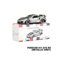 Burago 官方授权正品 1/64 比例合金车模，奔驰、、凯迪拉克、雪佛兰，逼真压铸金属车模，装饰性迷你车模收藏品 - 保時捷 911 GT2 RS-灰色 - 查看 1