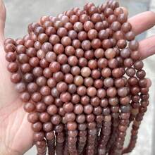 Hebra de 15 pulgadas de cuentas sueltas de aventurina natural redonda - Cuentas de gema de 4/6/8/10/12 mm verde/amarillo/rosa para hacer joyas DIY, atraer riqueza y sanar el chakra del corazón