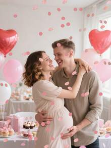 8个五彩纸屑礼炮，适用于性别揭晓派对、婚礼、返校季、生日派对、迎婴派对、周年纪念、圣诞节、返校用品、教室装饰、新年派对、趣味派对用品、装饰品和小礼物、房间家居装饰、母亲节、毕业典礼等场合（请勿将发射管对准人或物体）。 - 彩色 - 查看 11