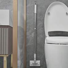 Automatic Hands-Free Floor Cleaning System, One-Button Cloth Replacement - Made Of Heavy-Duty ABS Material, Robot-Like Design, Can Be Wall-Mounted/Cabinet-Mounted, Saves Space, Compatible With Standard Cleaning Cloths, Ideal For Home And Commercial Use (Kitchens, Bathrooms, Windows). - trắng - Xem 2