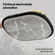 1 Piece Of Upgraded Large Pet Static Hair Removal Glove - Black Polypropylene Cat Grooming Glove, Efficient In Removing Pet Hair And Dust Mites, A Must-Have Tool For Cats And Dogs | Fashionable Pet Accessory | Durable Care Glove