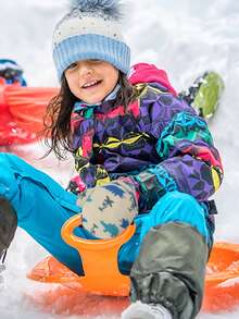 1 Pair Waterproof & Quick-Dry Gloves, Suitable For Boys And Girls In Winter Outdoor Use, Children's Warm And Easy-To-Wear Gloves, Ideal Gift For Birthday, Back To School, Christmas, Thanksgiving, Friends And Loved Ones, Christmas/Valentine's Day, Halloween, Autumn, Winter, Outdoor Sports, Travel, School And More - Multicolor - View 3