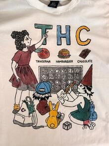 THC T-Shirt - Cream - 香檳色 - 查看 5