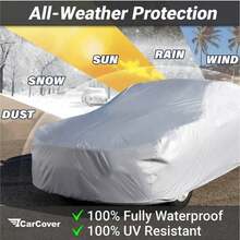 Waterproof Car Cover Sun/Dust Protection - L - View 4
