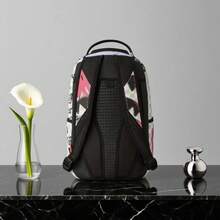 Shark Mouth Backpack Graffiti Casual Backpack Street  Backpack - 預設 - 查看 5