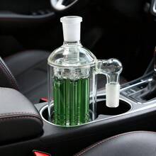 Portable Car Ash Catcher, 14mm Glass Ash Catcher, Car Interior Accessories For A Clean And Organized Ride