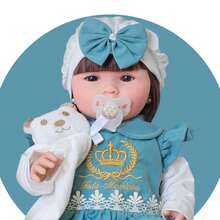 Bebe Reborn Menina Lançamento Silicone Luna  Pode Dar Banho