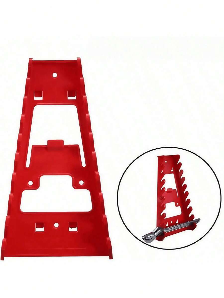 Multi-Slot Tool Hanging Rack, Multi-Function Plastic Hook With Perforated Plate, Tool Hanging Rack, Wrench Storage Rack, Heavy Duty Wall Mounted Organizer For Garage Workshop Utility Room, Space Saving Vertical Tool Holder For Wrenches Screwdrivers Pliers Hammers Garden Tools And DIY Accessories, Versatile Easy Install Organizer With Adjustable Hook Layout, Neat Storage Solution For Home Workshop Craft Room, Gift Idea For Christmas Holiday Home Improvement And Back To School Projects