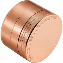 2 4 Piezas Metlico con Rascador Polen para Hierbas y Especias 5cm, Oro Rosa - rosa - Ver 6