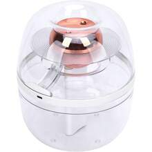 Humidificador, Humidificador Porttil de 3L con Boquilla Dual con Energa con Luz Nocturna para la Oficina White - blanco - Ver 5