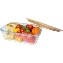 Seasons Roby Bamboo Lunch Box (Clear/Brown) - Coffee Brown - View 4