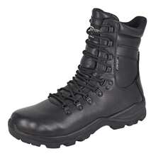 Grafters Mens Commander Action Leather Combat Boots (Black) - 100% Mixed - (DF4560) - Black - View 1