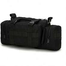 3P 军用行李包腰包，Molle 防水腰包，相机包，迷彩 EDC 实用袋斜挎包，带肩带 - 彩色 - 查看 14