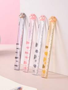 15cm Cartoon Lineal Kawaii Schreibwaren Gerade Lineal Schule Plastiklineal