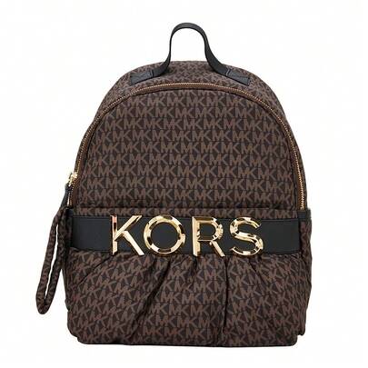 Michael Kors Mochila Leonie de Michael Kors para mujer en marrón oscuro/negro 30R3G3LB2B MARRÓN/NEGRO