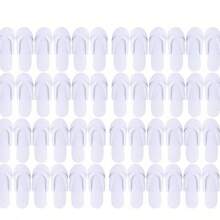 12/24 Pairs Pedicure Slippers For Guests Foam Disposable Flip Flops Pedicure Shoes Sandals Bulk For Women Spa Party Supplies - Multicolor - View 15