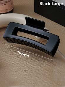 Soft Silicone Hair Claw, High-End Anti-Drop Unbreakable Hair Clip, Square Hair Soft Claw Clips For Women, Flexible Claw Clip For Thick Hair, Lightweight Large Cozy Clip Special Soft Hairpins, Suitable For Various Occasions, 2025 New Design Hair Accessories Women Claw Clip Fall Fashion Hair Claw Autumn Hair Clutch Elegant Clips For Hair Winter For Vacation Outfits Woman