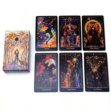 Cosmic Garden Tarot Deck 78 Cards Fortune Telling Game Card Divination Fate Party Family Board Game