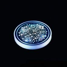 1pc LED Neon Car Cup Holder, LED Interior Decoration Light, USB Charging Cup Mat, LED Atmosphere Decorative Light, Suitable For Car Interior, Bar, Home Decor - 彩色 - 查看 14