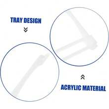 1 set Vassoio di estensione compatibile con Maker 3/Maker e Explore Air/2/3, Tappetino di taglio 12x12 Supporto per serie Maker ed Explore Air, Estensore vassoio compatibile con tappetino
