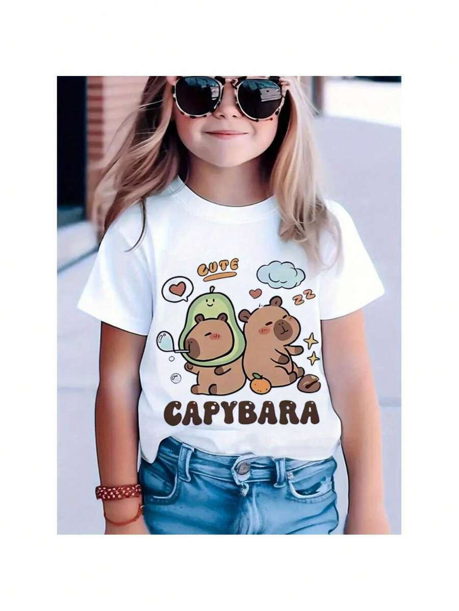 Camisetas para niñas - Blanco - Ver 1