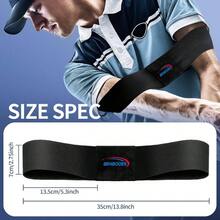 Swing Training Aid - Muscle Connection Swing Corrector Golfers, Arm Elbow Posture Trainer RightLeft Handed Beginners, Trainer Arm Band IndoorOutdoor Club Practice - 黑色 - 查看 6