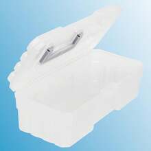 9912 Caja de herramientas de plástico ProBox de 12 pulgadas, roja - A - Ver 6