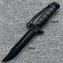 2025 New M9 Plastic Knife Model Tactical Training Soft Knife Plastic Soft Equipment Props Military Enthusiast Decoration Model Combat Knife Birthday Gift, Holiday Toy, Gift - Multicolor - View 12