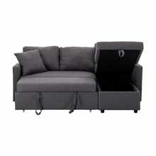 Sofá Cama Easy Living con Almacenamiento Segovia Gris Claro - Gris Claro - Ver 5