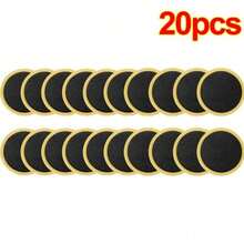 Quick-Fix Bicycle Tire Repair Patches, Glue-Free, Durable Protection For Mountain & Road Bikes - Easy Application, No Tools Required - Black - View 9